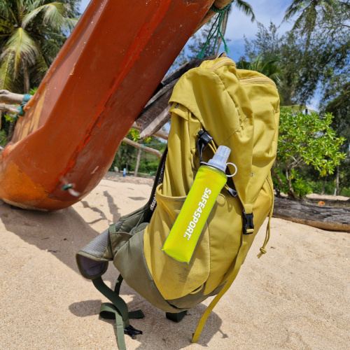 soft flask 250 ml żółty